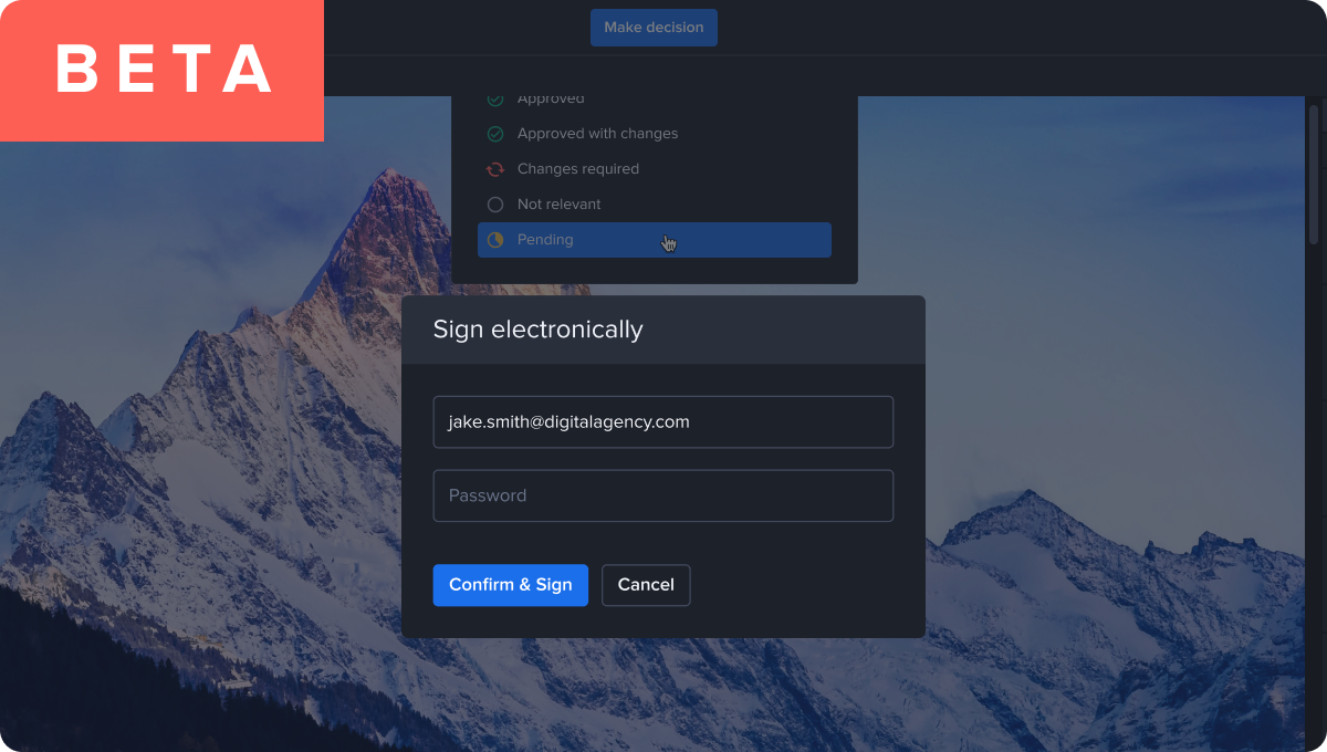 Product release electronic signatures, expanded intake forms and more